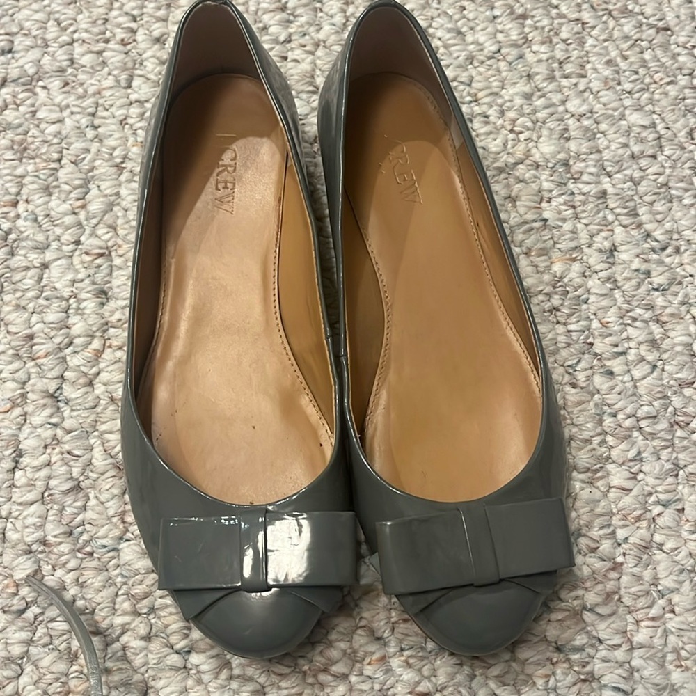 Jcrew bow flats